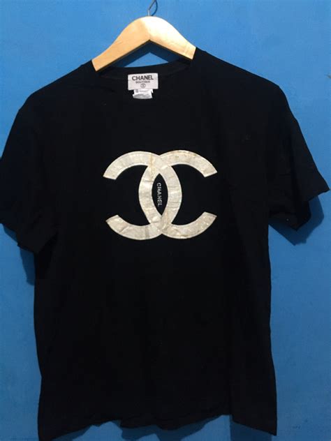 chanel t shirt online|Chanel t shirt vintage.